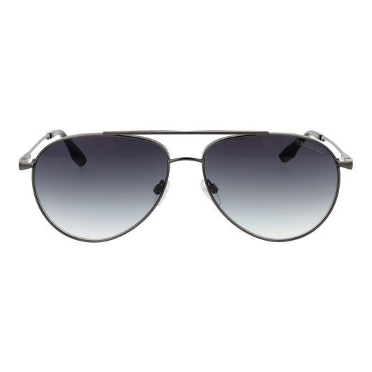 Trussardi Gray Stainless Steel Sunglasses