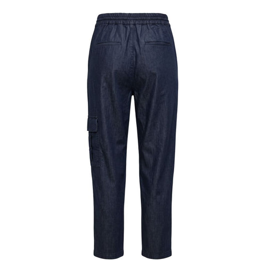 Trussardi Jeans Blue Cotton Women's Pant