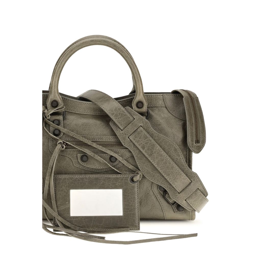 Balenciaga Bicolor Lamb Ovis Aries Aries Handbag
