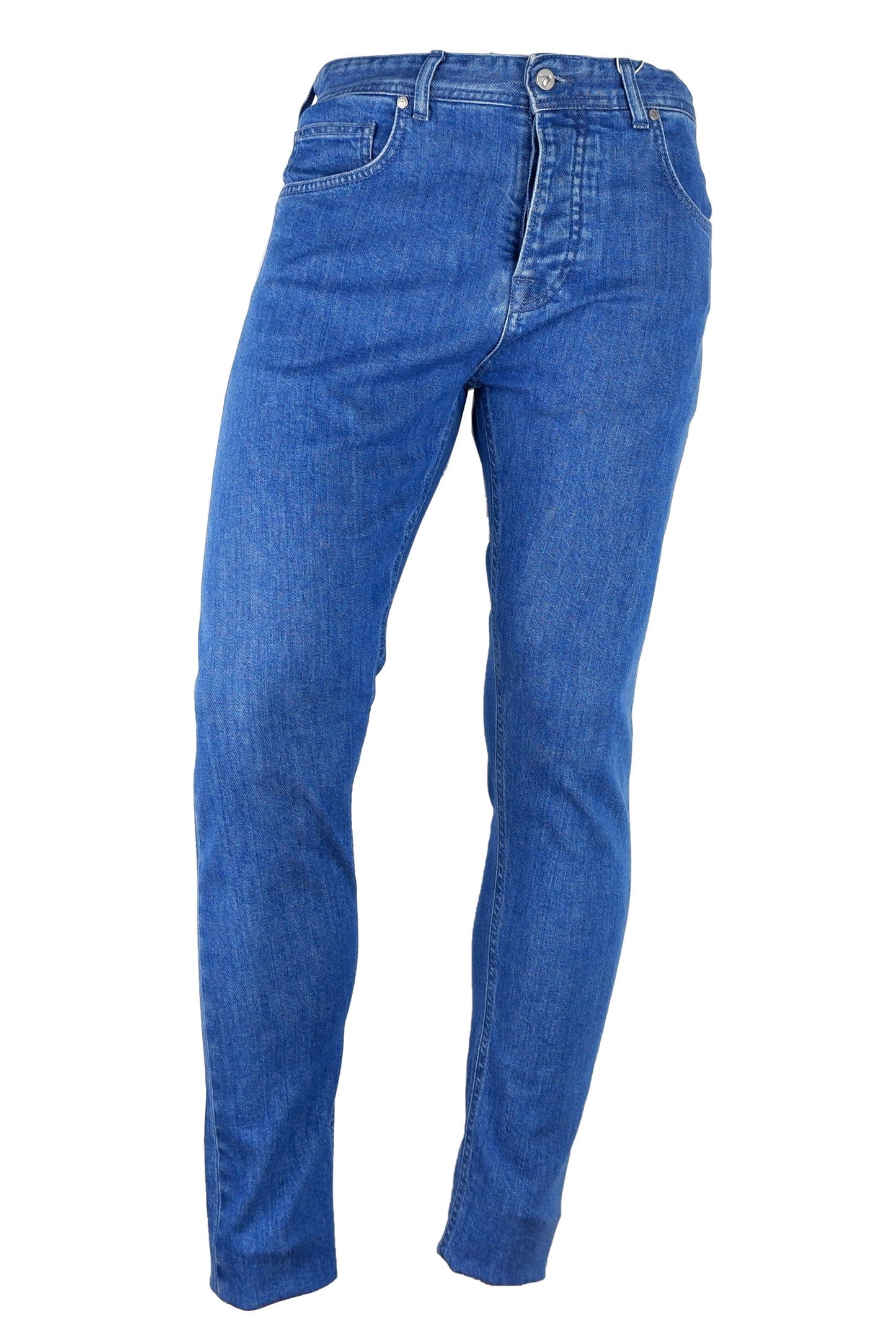 Aquascutum Blue Cotton Men's Jeans