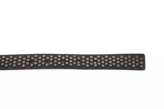 BYBLOS "Black Cowhide Women Belt"