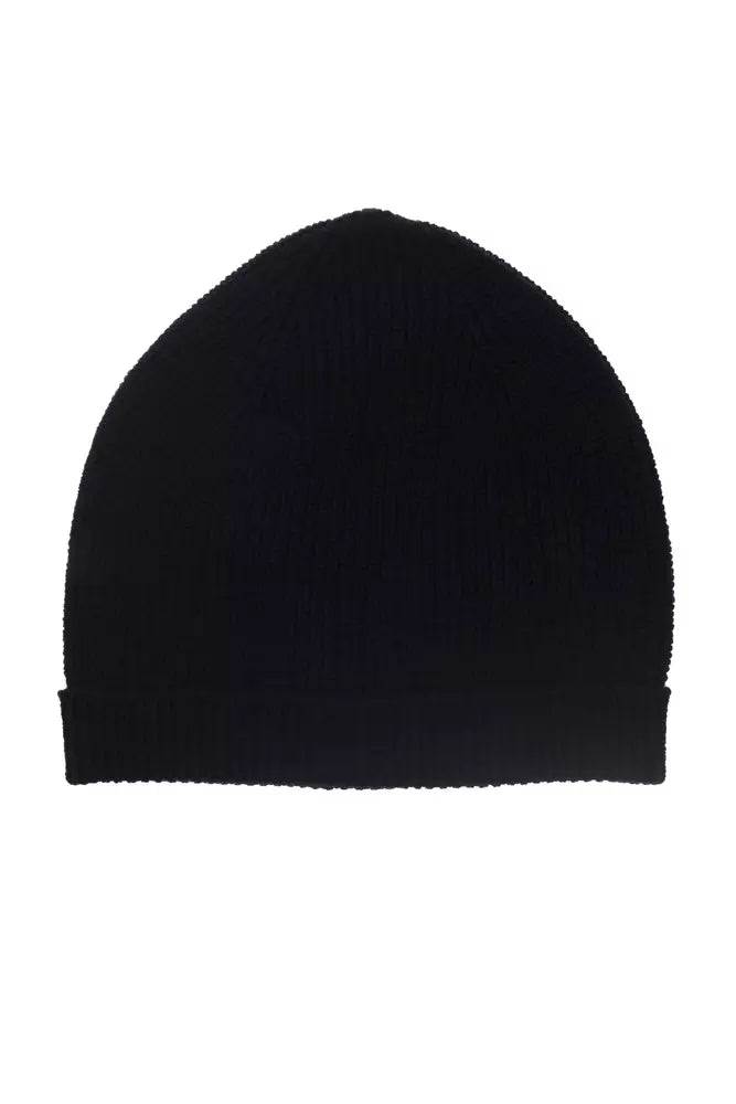 Alpha Studio Blue Merino Wool Men's Cap