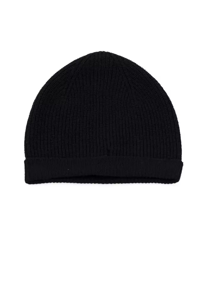 Alpha Studio Blue Merino Wool Men's Cap
