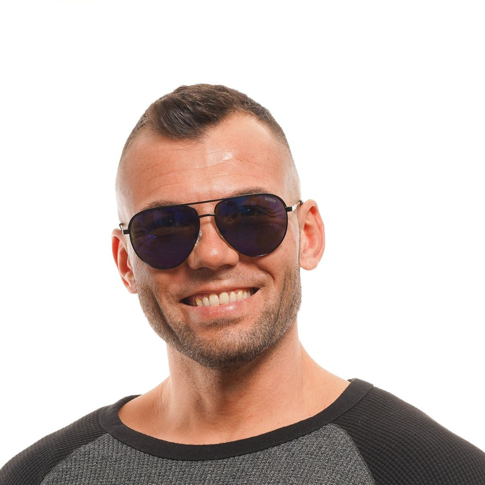 Guess Black Metal Sunglasses