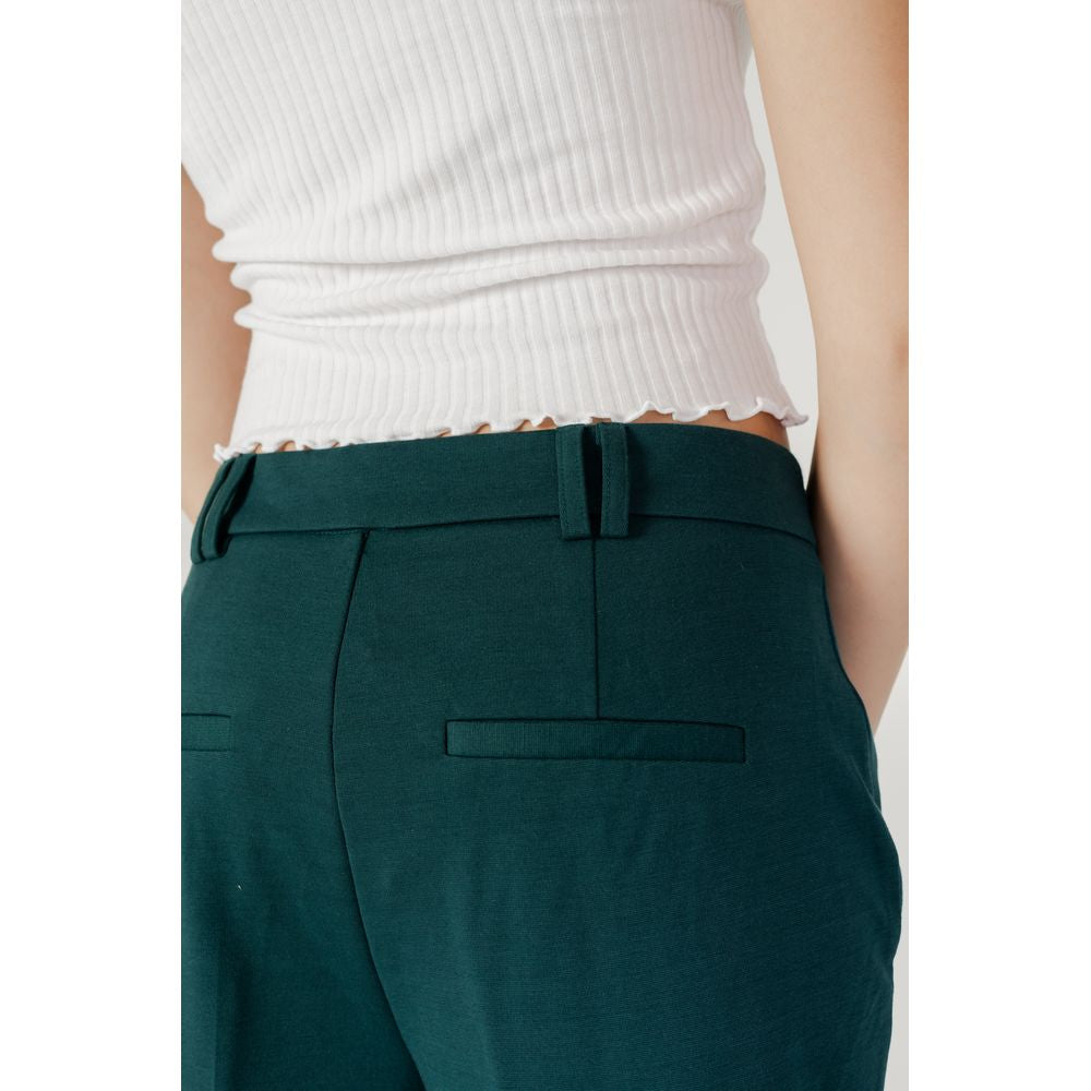 Only Bicolor Polyester Casual Pants