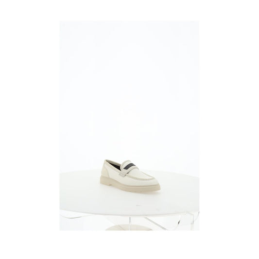 Brunello Cucinelli Beige Loafers Shoes