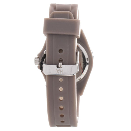 Haurex Brown Rubber Sport Watch