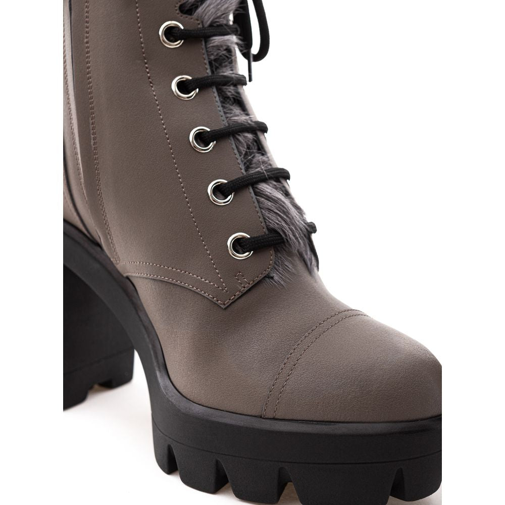 Giuseppe Zanotti Beige Eco Leather Boot