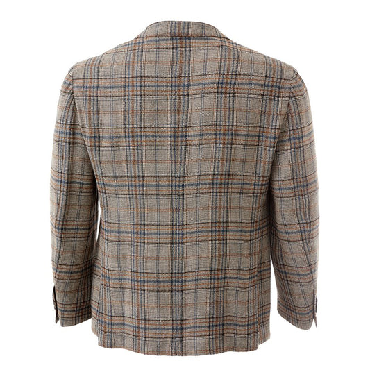 Lardini Multicolor Linen Blazer