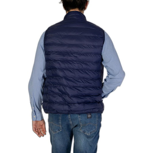 U.S. POLO ASSN. Blue Polyamide Sleeveless Jacket