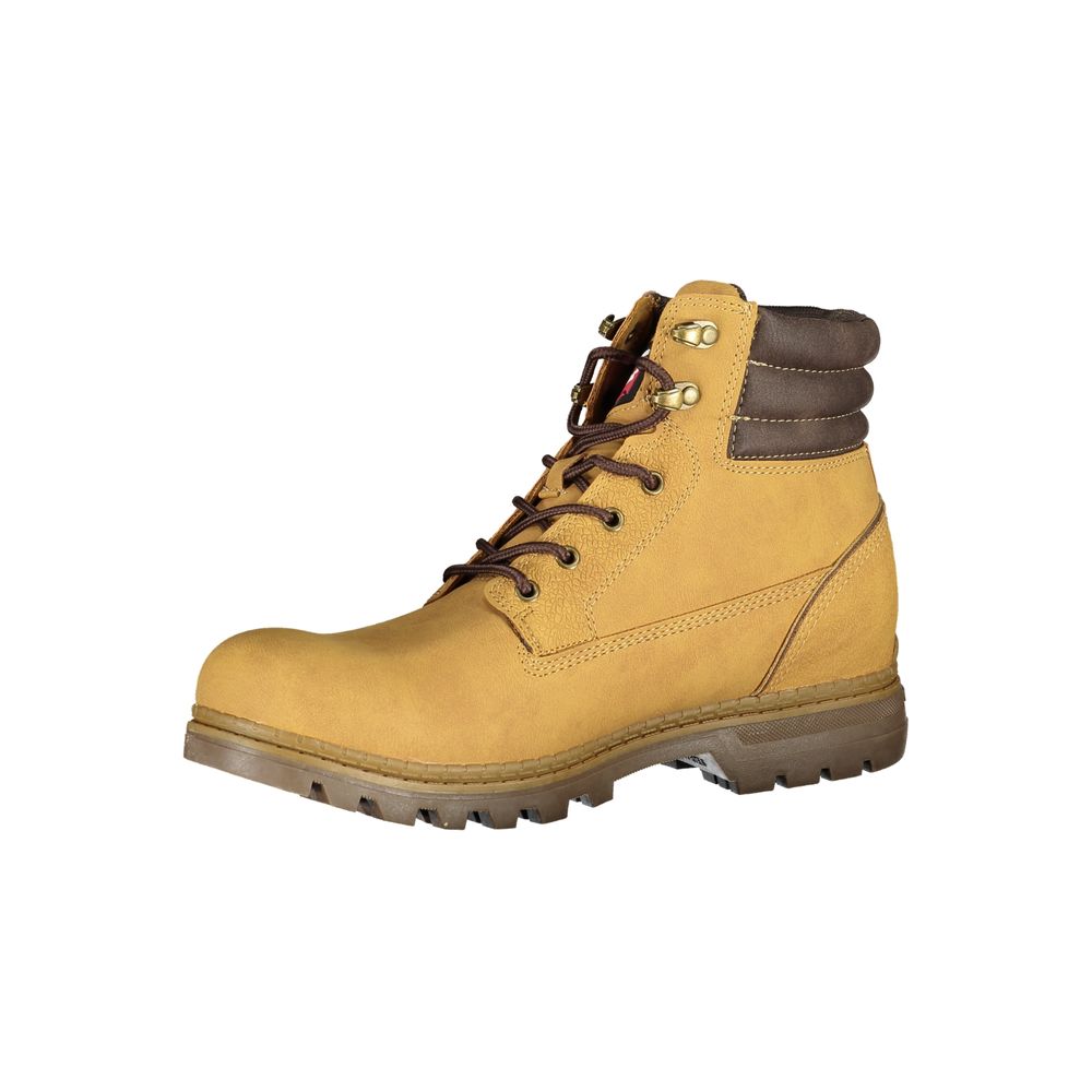 Carrera Yellow Polyurethane Men Boot