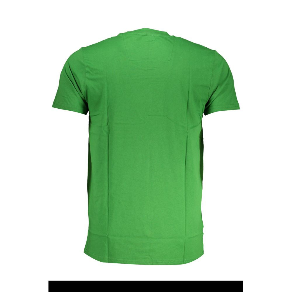 Cavalli Class Verde Cotton Men T-Shirt