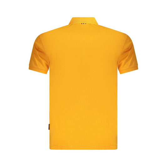 Napapijri Arancione Cotton Men Polo