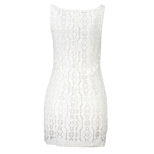 Desigual Bianco Polyester Women Dress