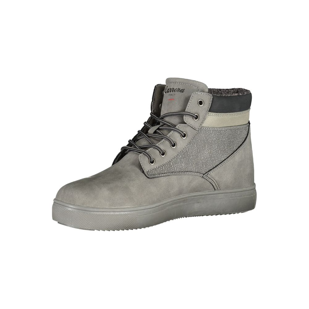 Carrera Gray Polyester Men Boot