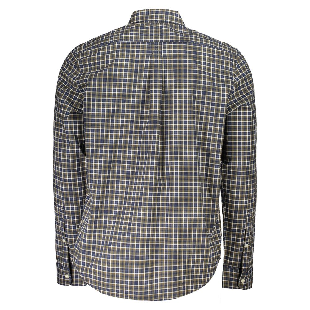 Timberland Blu Cotton Men Shirt