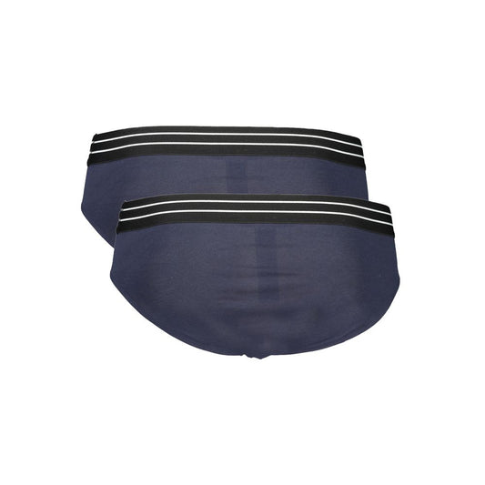 Cavalli Class Blue Cotton Men's Brief