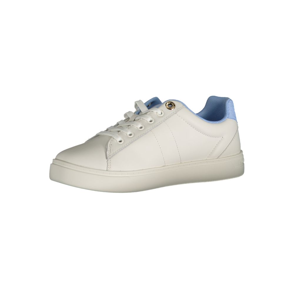 Tommy Hilfiger Azzurro Polyurethane Female Sneaker