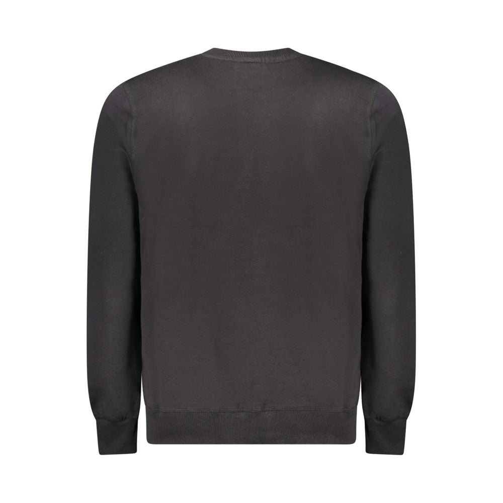 North Sails Black Cotton Men's Sweatshirt