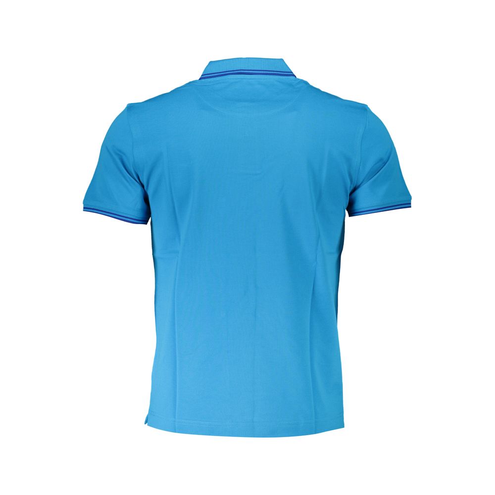 Harmont & Blaine Azzurro Cotton Men Polo Shirt