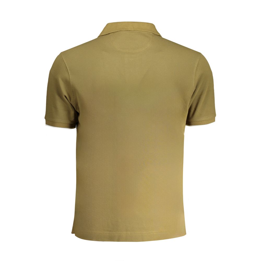 La Martina Verde Cotton Men Polo