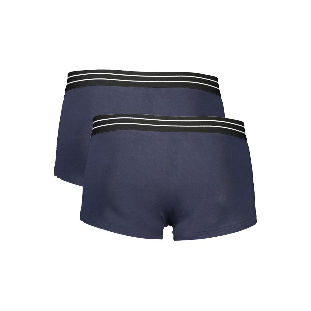 Cavalli Class Blue Cotton Boxers
