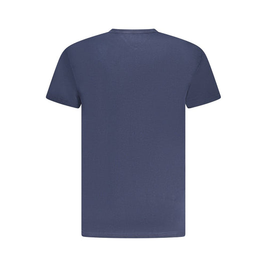 Tommy Hilfiger Blue Cotton Men's T-Shirt