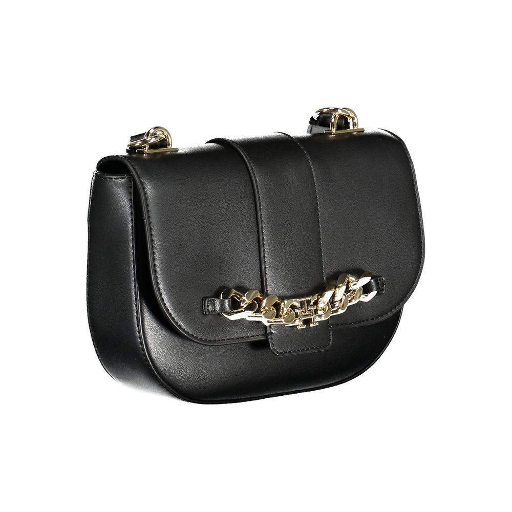 Tommy Hilfiger Nero Poliuretano Women Handbag
