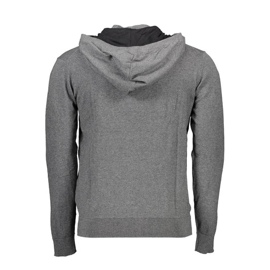 U.S. POLO ASSN. Gray Cotton Men's Sweater
