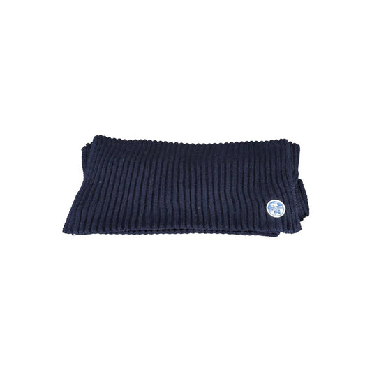 North Sails Black Cotton Men Scarf