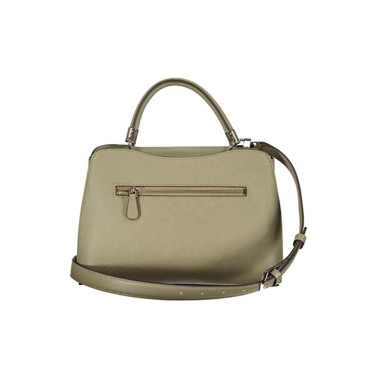 Guess Jeans Verde Poliuretano Women Handbag