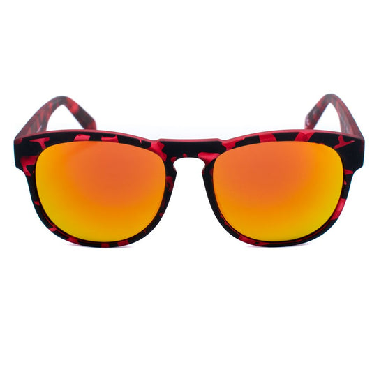 Italia Independent Red Acetate Sunglasses
