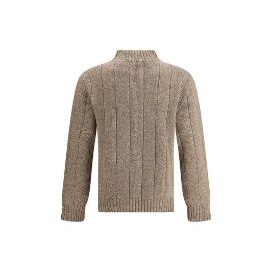Brooksfield Beige Wool Sweatshirt