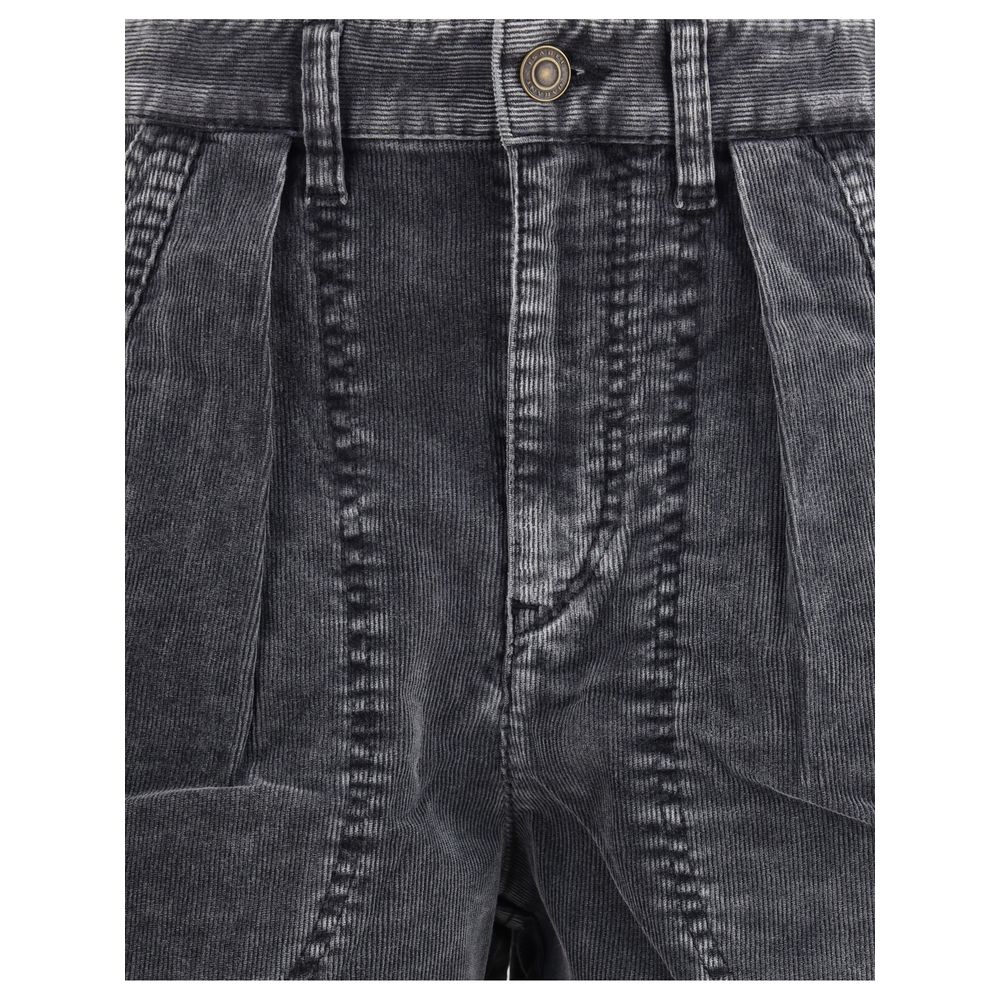 Marant Etoile Ribbed velvet Pants