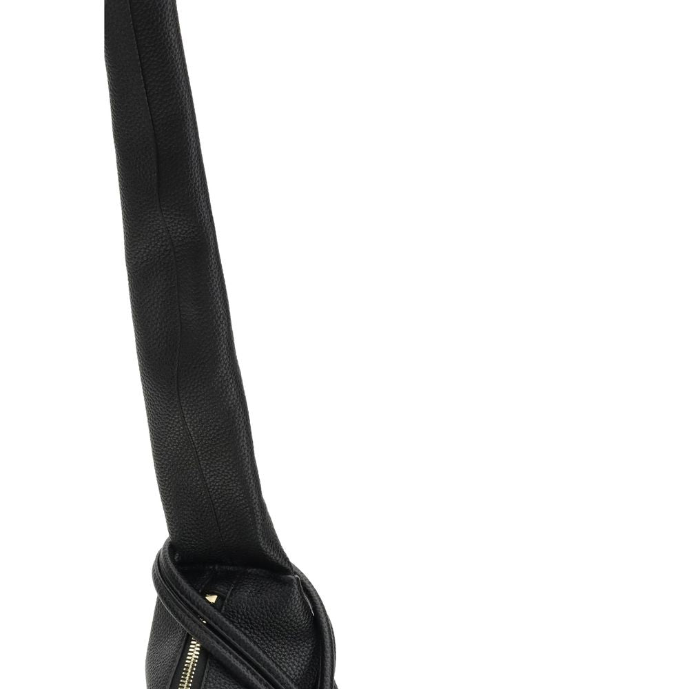 Ganni Leather hobo Shoulder Bag