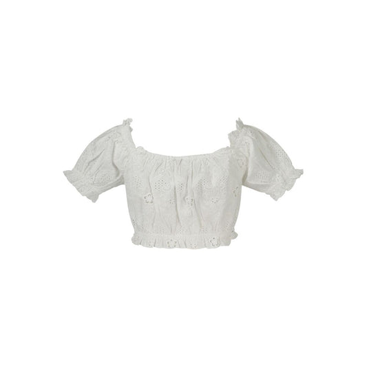 Guess Jeans Bianco Cotton Women Shirt