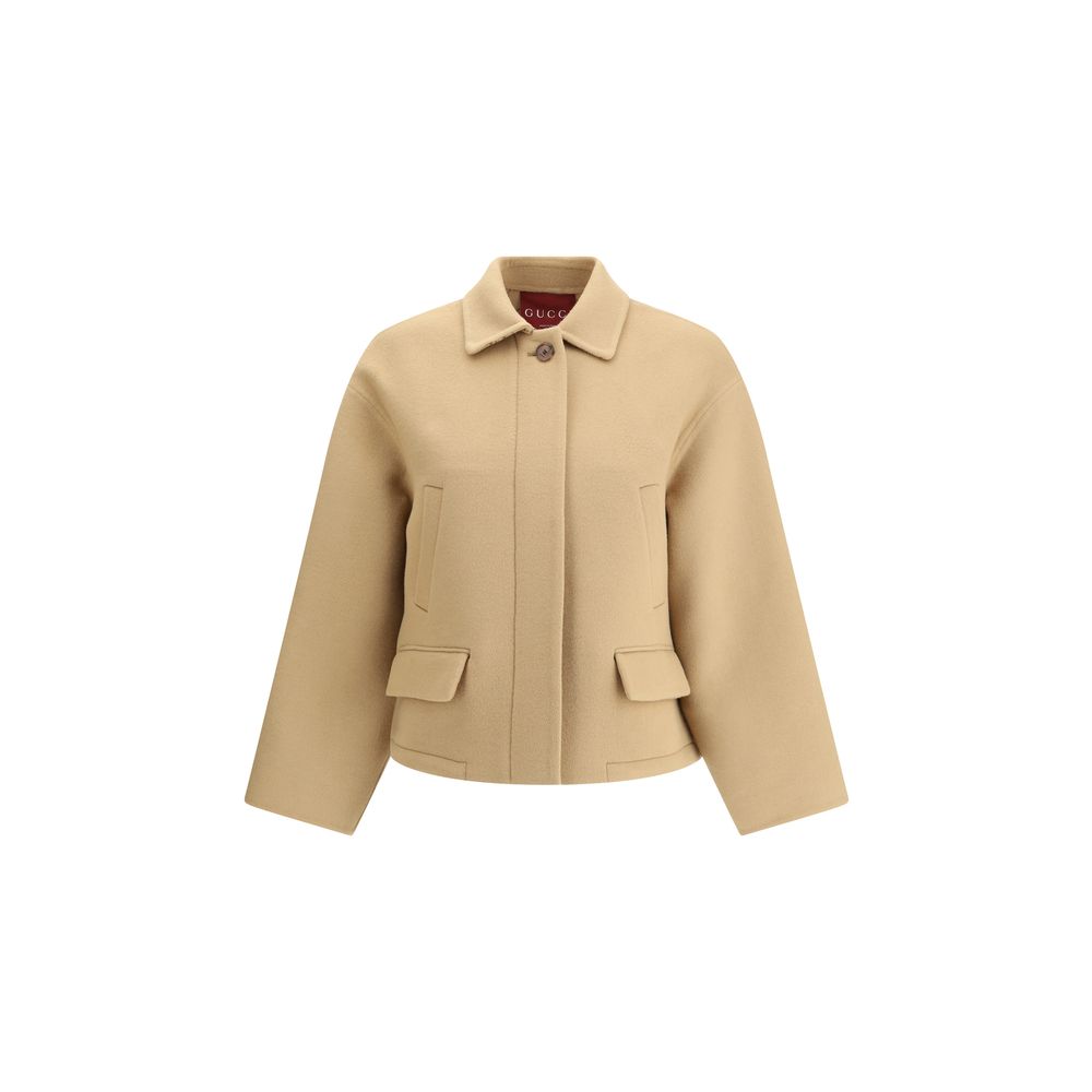 Gucci Zipped Wool Caban