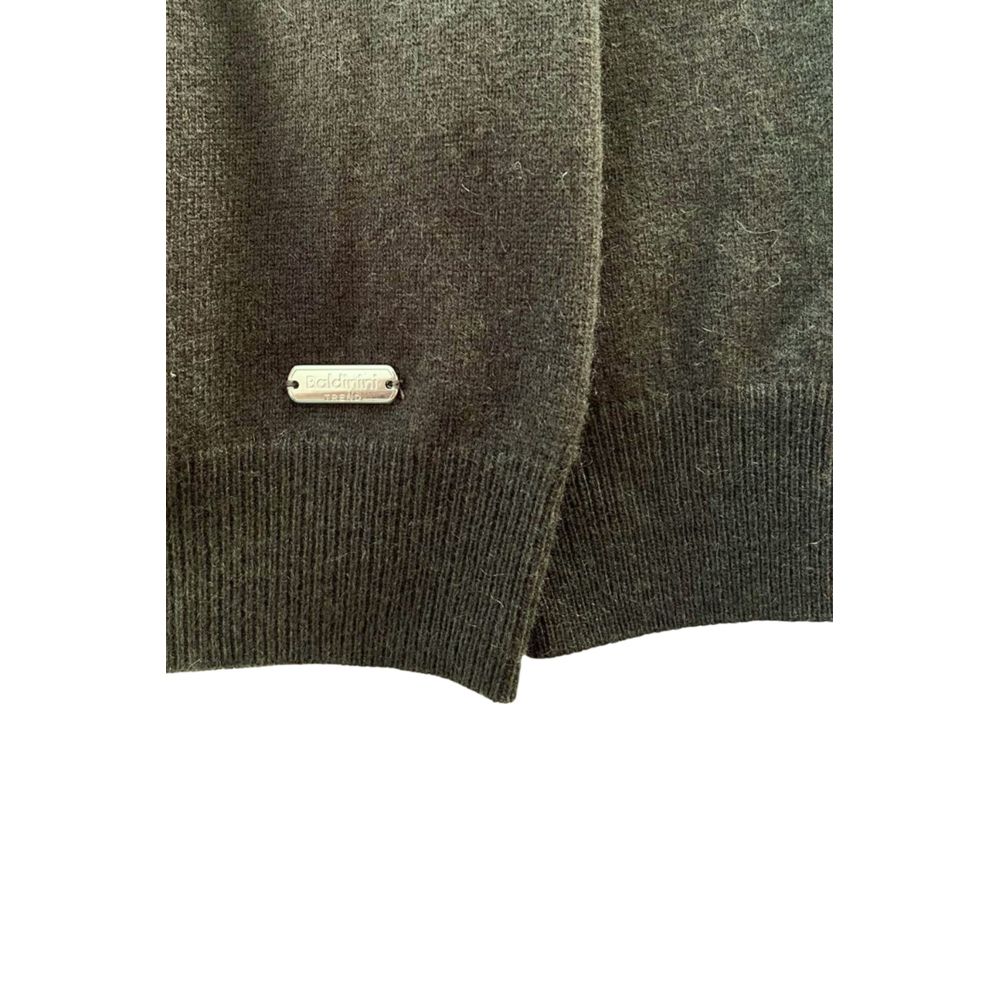 Baldinini Trend Green Cashmere Men Sweater