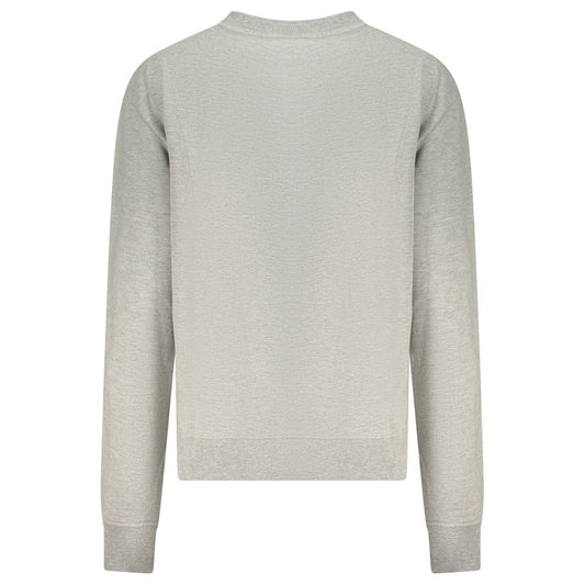North Sails Grigio Cotton Women Sweatshirt