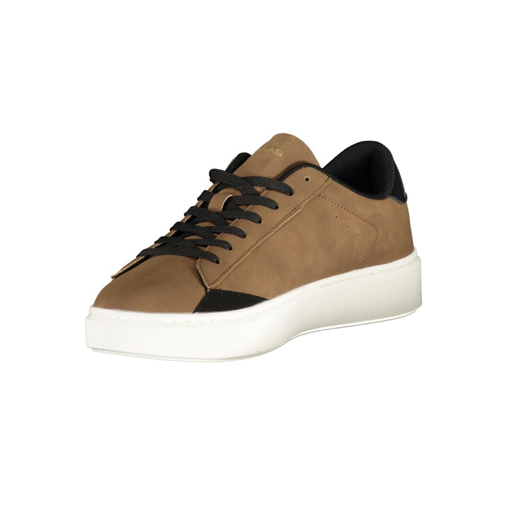 Gas Marrone Polyurethane Men Sneaker