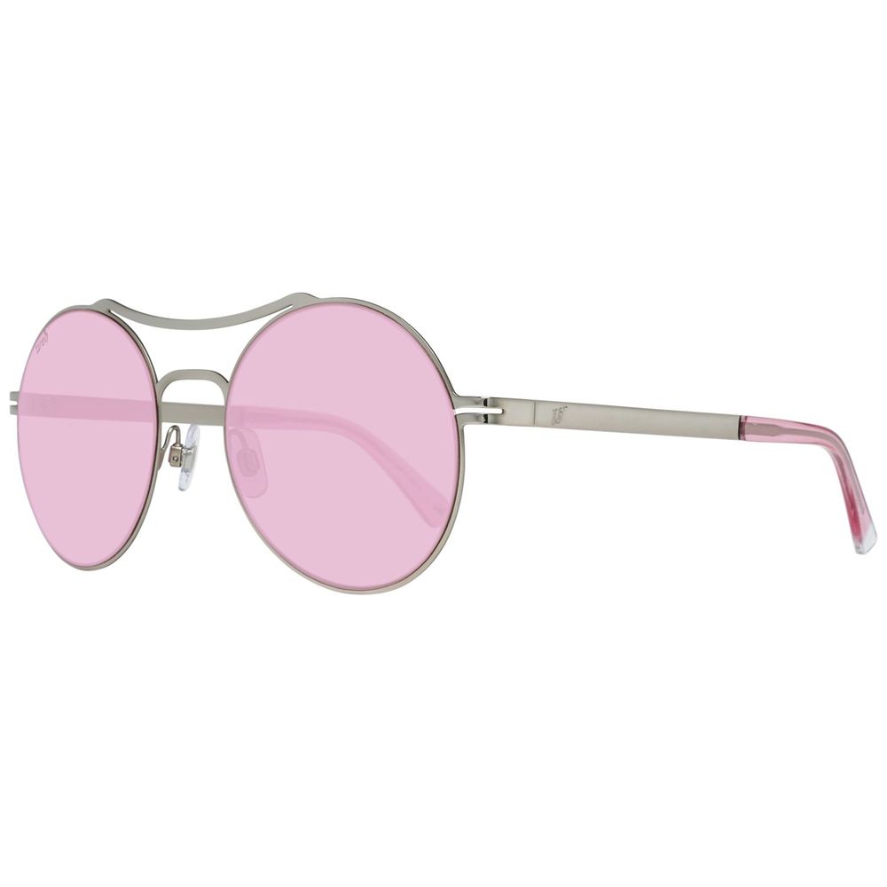 WEB EYEWEAR Gold Metal Sunglasses