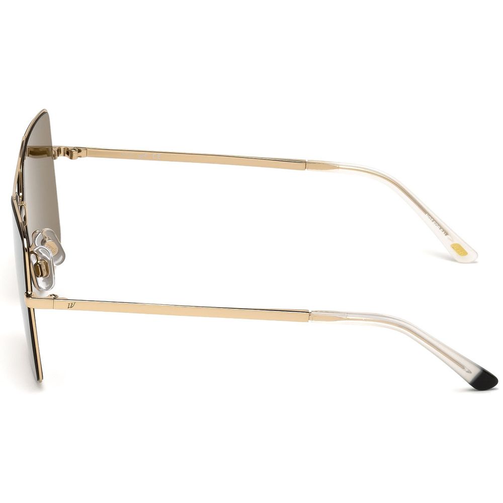 WEB EYEWEAR Pink Metal Sunglasses