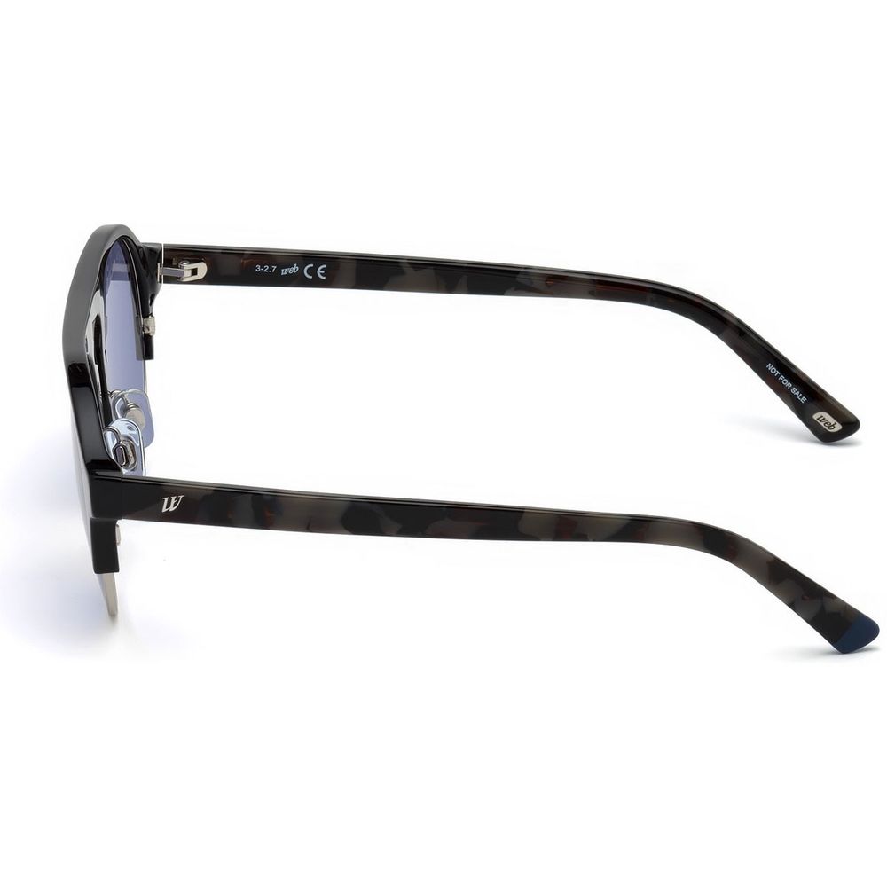 WEB EYEWEAR Black Acetate Sunglasses