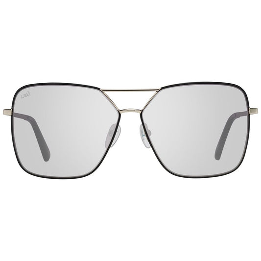 WEB EYEWEAR Gold Metal Sunglasses