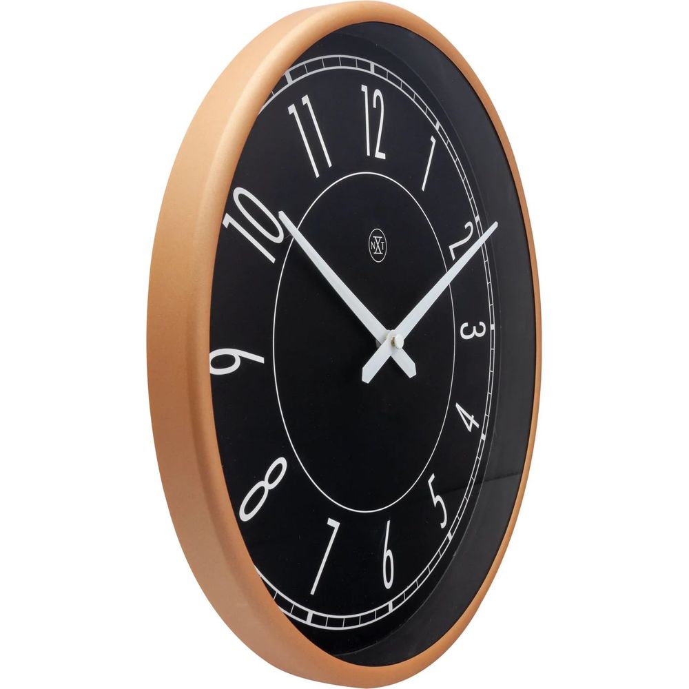 NEXTIME Black Plastic Watch
