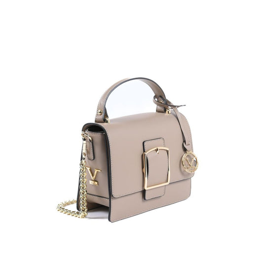 19V69 Italia Beige Leather Crossbody Bag