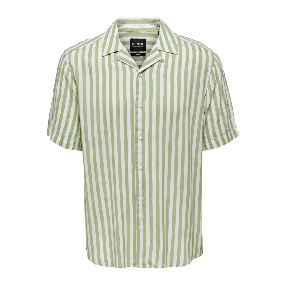 Only & Sons Bicolor Cotton Pattern Shirt