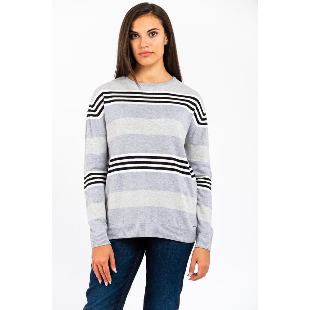 Gas Cream Cotton Sweatshirt