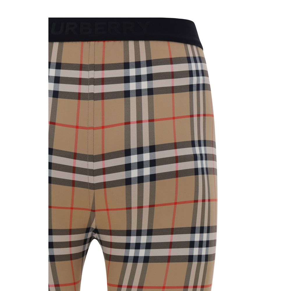 Burberry Brown Polyamide Leggings