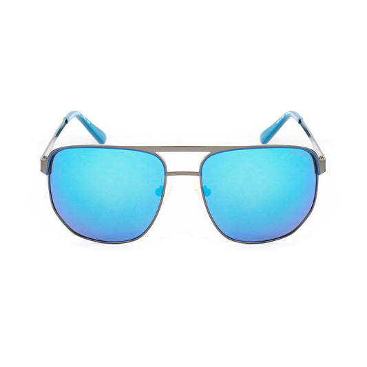 Guess Gray Metal Sunglasses